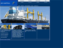 Tablet Screenshot of ddshipping.com